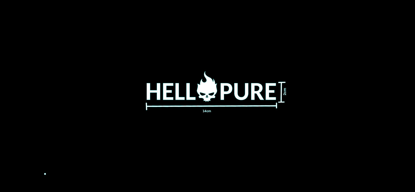 Sticker pequeño HELLPURE
